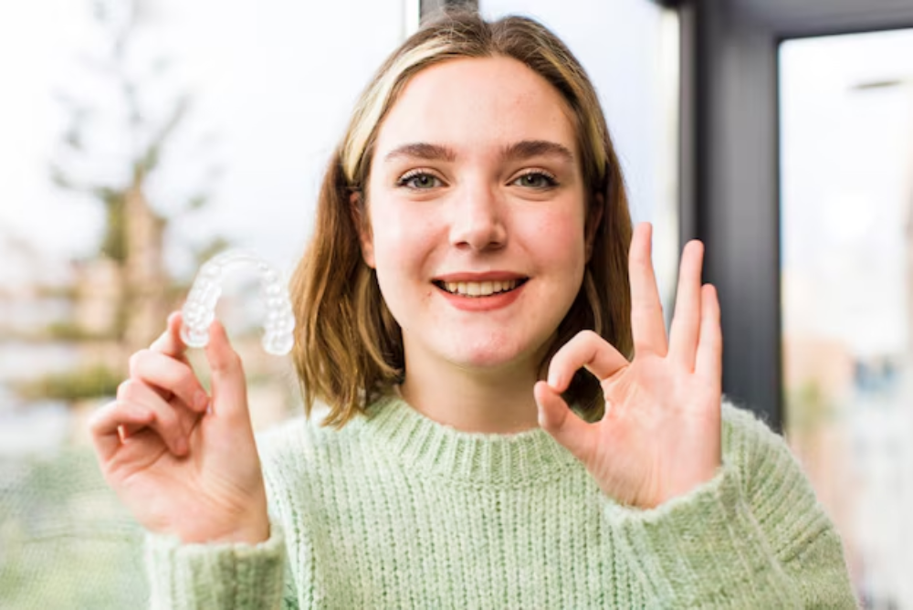 Clear aligner therapy near you straightens teeth without braces. Comfortable, removable trays make treatment simple and discreet. Schedule your appointment now!